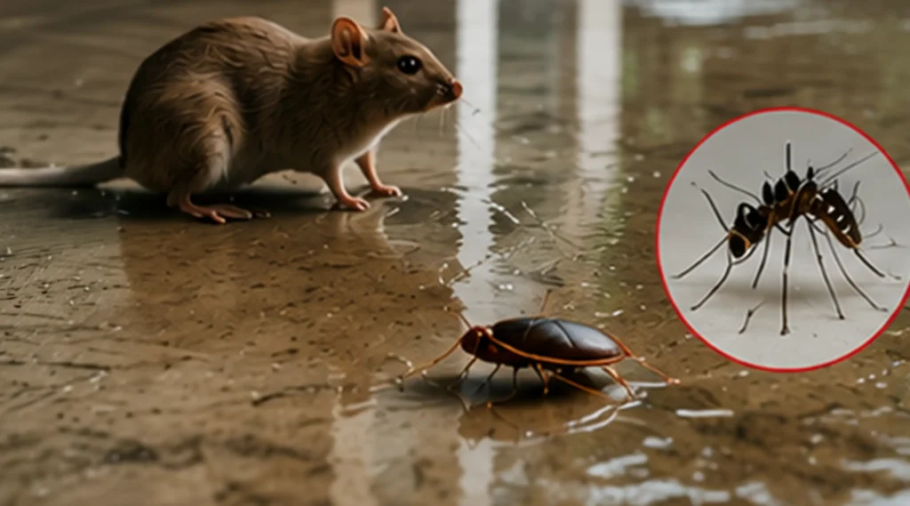 Post-Flood Pest Warning Signs